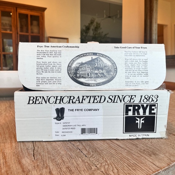 Frye Deborah Lug Tall Boot - Picture 6 of 8